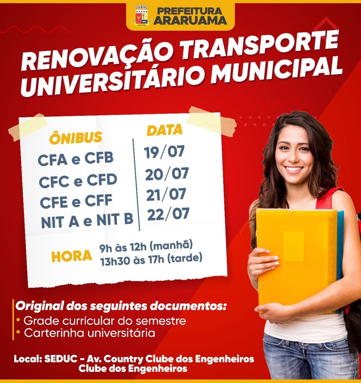 Araruama Vai Realizar A Renova O Das Carteirinhas Do Transporte