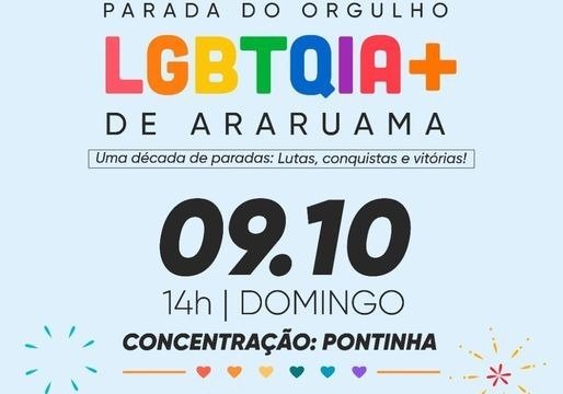 11ª Parada do Orgulho LGBTQIA+ de São Pedro será neste domingo (18