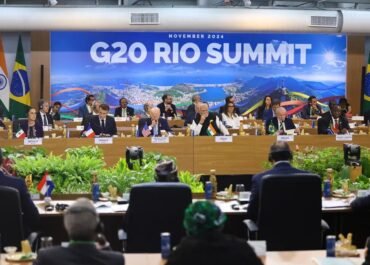 Presidente Lula recepciona líderes do G20 no Rio de Janeiro