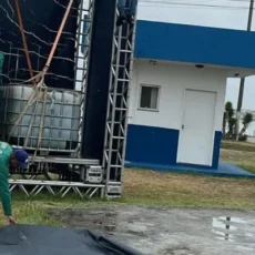 Cabo Frio transforma lonas de eventos em mobiliário sustentável