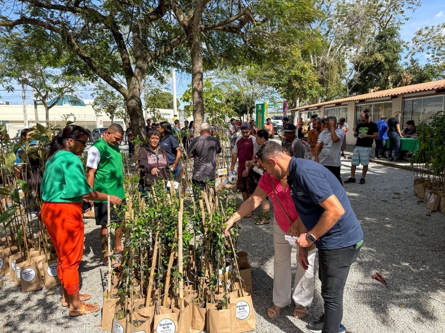 Prefeitura realiza mais uma edição do Programa Araruama Verde, que já distribuiu mais de 10 mil mudas de plantas