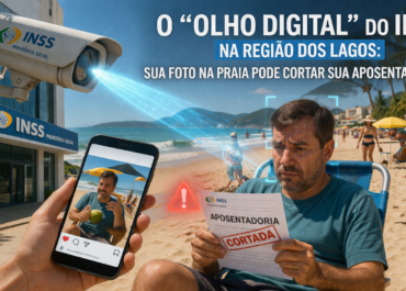 O “Olho Digital” do INSS na Região dos Lagos: Sua foto na praia pode cortar sua aposentadoria?