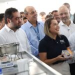 O governador Cláudio Castro inaugurou, nesta quinta-feira (5), a nova unidade da Faetec em São Vicente, em parceria com a Prefeitura de Araruama