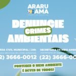 Prefeitura de Araruama divulga canais oficiais para denúncias e crimes ambientais