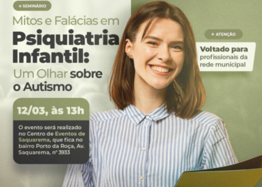 Prefeitura de Saquarema promove seminário sobre autismo e saúde mental infantil
