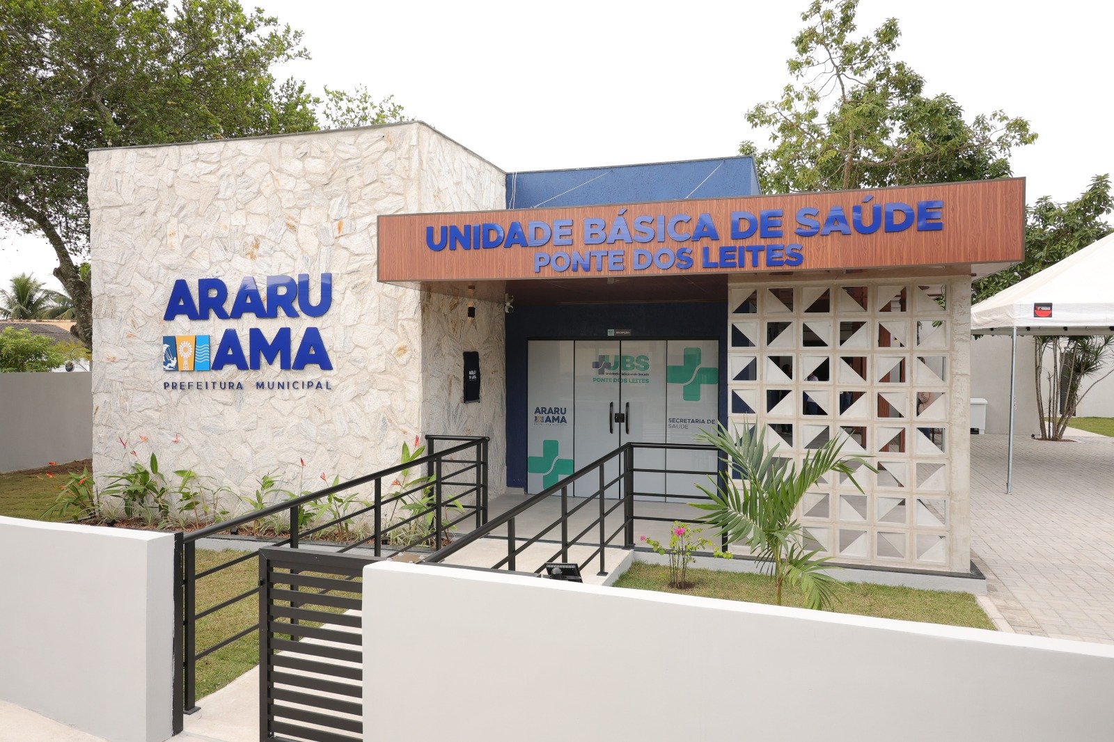 Nova UBS de Ponte dos Leites inaugura novo padrão para as unidades de saúde de Araruama