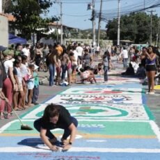 Corpus Christi em Búzios terá confecção de tapetes de sal, missa campal e procissão em Manguinhos