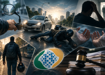 O susto no asfalto e o direito esquecido: O que o INSS não te conta sobre o acidente a caminho do trabalho