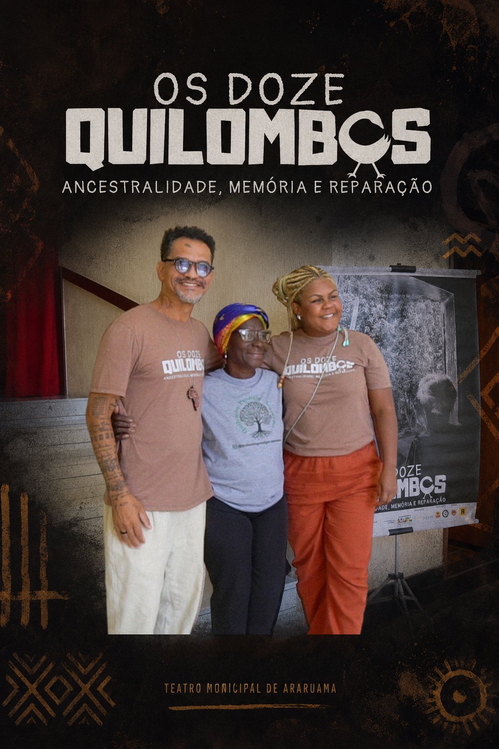 Documentário “Os Doze Quilombos” encerra circulação com sessão aberta no CineClube Sem Muros, em Cabo Frio