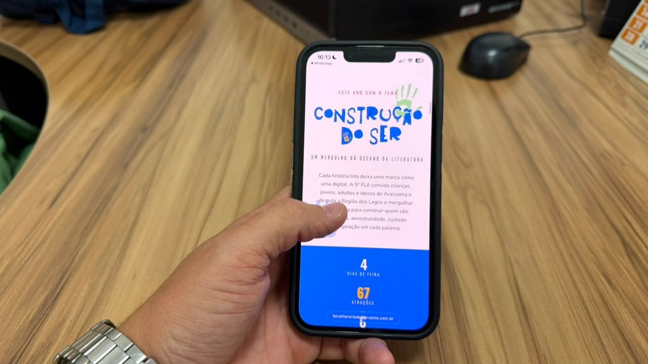 Saiba como garantir gratuitamente seu ingresso para as palestras da FLA Araru