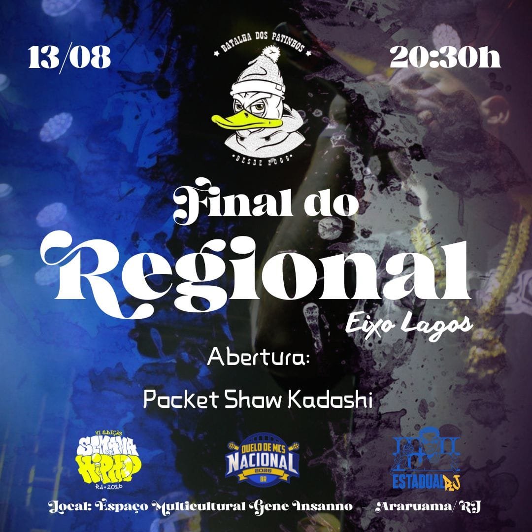 Araruama recebe final regional do circuito do Duelo Nacional de MCs
