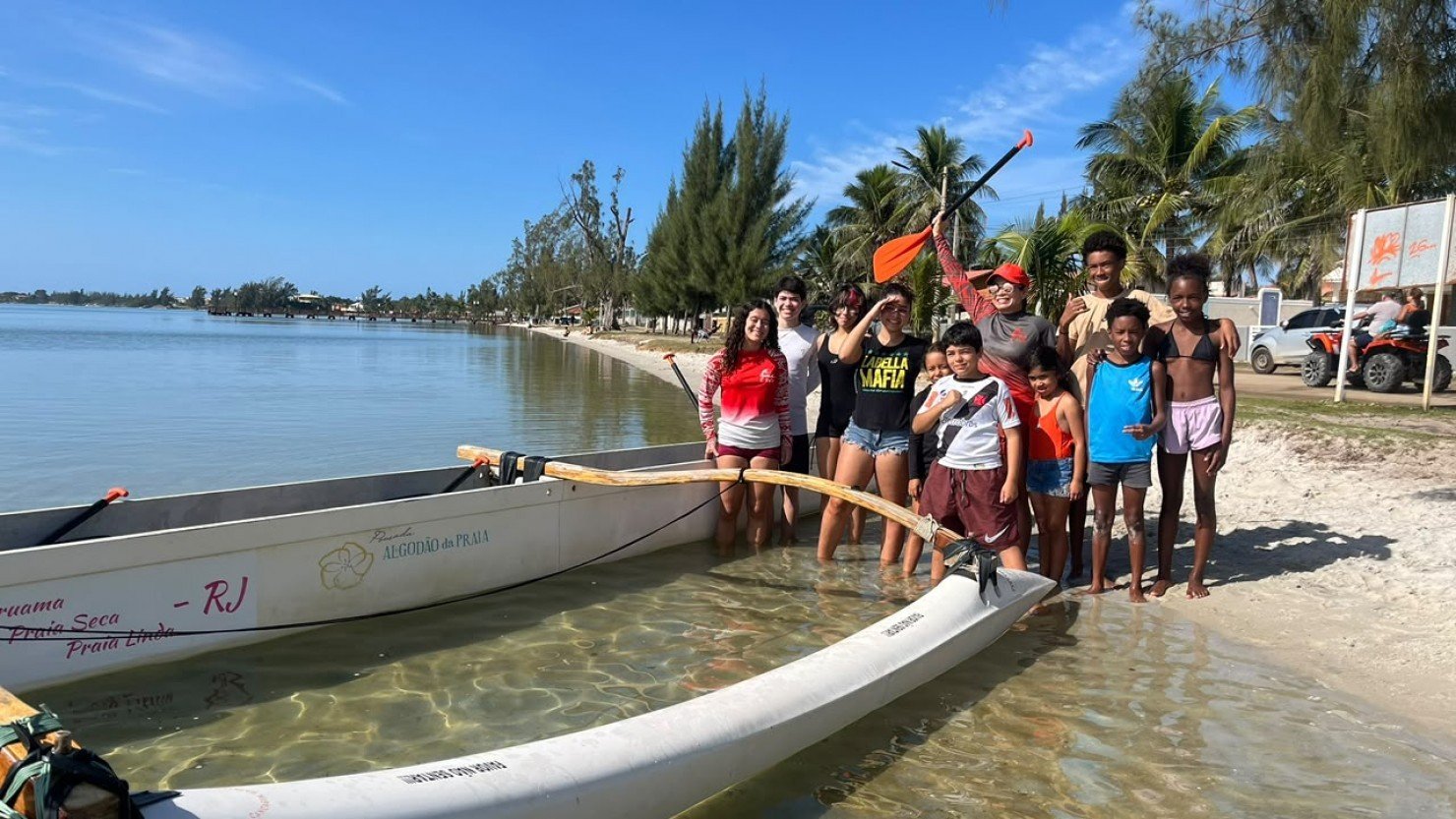1ª Copa Araruama de Canoa Havaiana reúne esporte e histórias de transformação na Lagoa