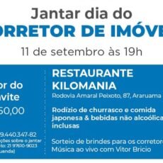 Corretores de imóveis da Região dos Lagos se reúnem em jantar comemorativo nesta sexta-feira (11)