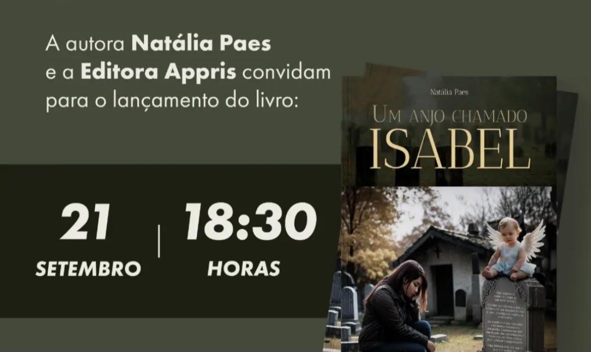 Natália Paes lança livro “Um anjo chamado Isabel” em noite de autógrafos em Araruama