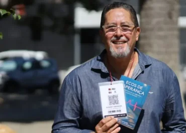 Enfermeiro de Cabo Frio participa da Bienal Internacional do Livro, em São Paulo