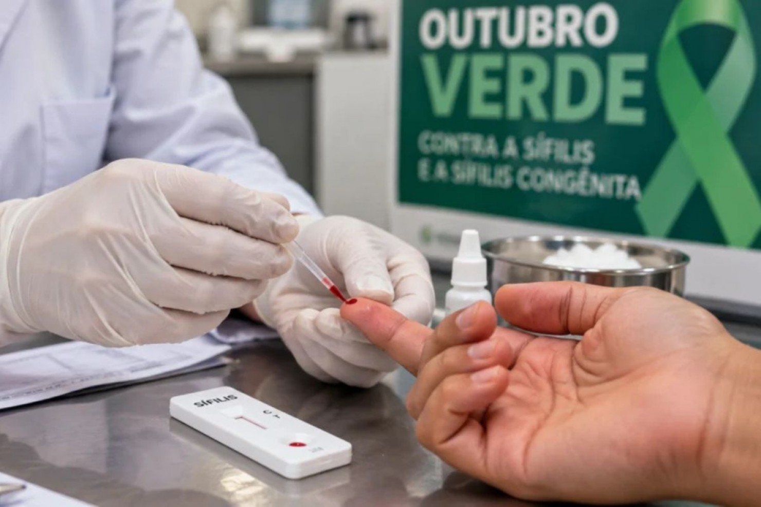 Outubro Verde de combate à sífilis abre programação em Araruama com capacitação, ações de saúde e grande Dia D