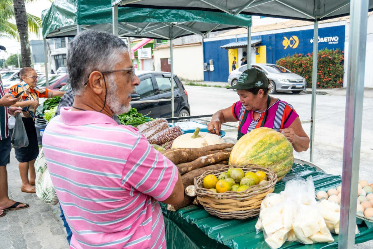 Feira Agroecológica fortalece agricultura familiar em São Pedro da Aldeia