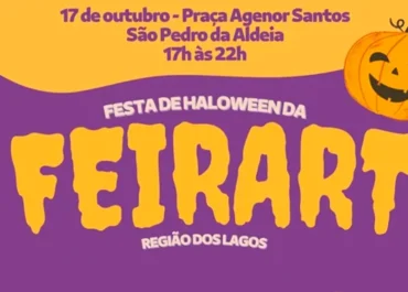 São Pedro da Aldeia recebe edição de Halloween da FeirArt no próximo sábado (17)
