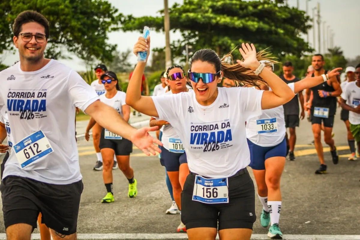 Inscrições abertas para a 6ª Corrida da Virada de Cabo Frio